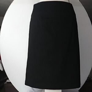 Atelier Knee Length Pencil Skirt Black